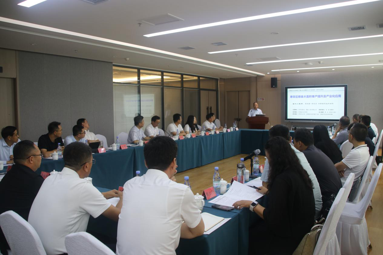 甘肃省推进寒旱区粮食单产提升项目  助力农业高质量发展